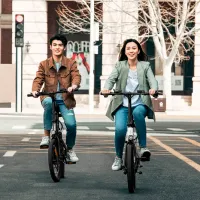 Bicicletă electrică Xiaomi HIMO Z20 20" Urban/ White photo 10