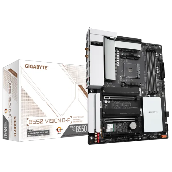 Placă de bază Gigabyte VISION D-P ATX/ AMD B550 photo 4