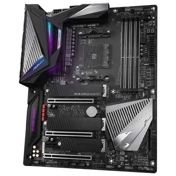 Материнская плата Gigabyte AORUS MASTER ATX/ AMD X570 photo 3