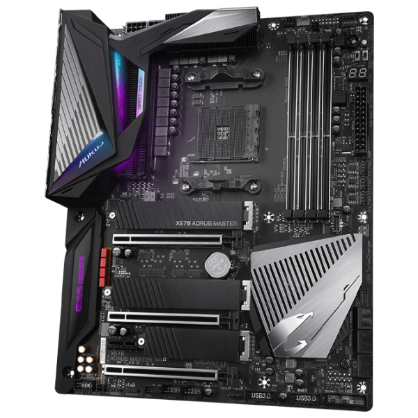Материнская плата Gigabyte AORUS MASTER ATX/ AMD X570 photo 3