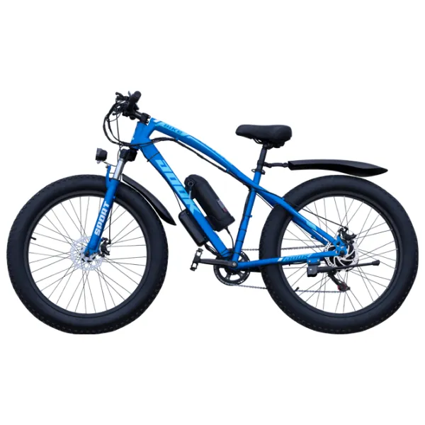 Bicicletă electrică Roadking Fat Tyre 26" Munte/ Blue photo 2 Bicicletă electrică Roadking Fat Tyre 26" Munte/ Blue photo 2