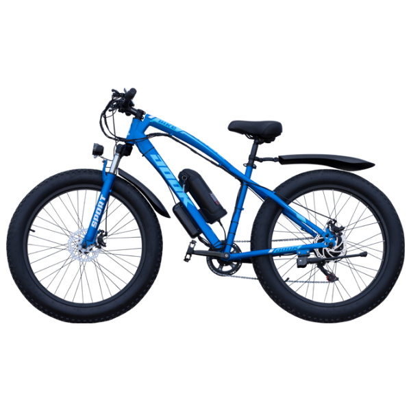 Bicicletă electrică Roadking Fat Tyre 26" Munte/ Blue photo 2 Bicicletă electrică Roadking Fat Tyre 26" Munte/ Blue photo 2
