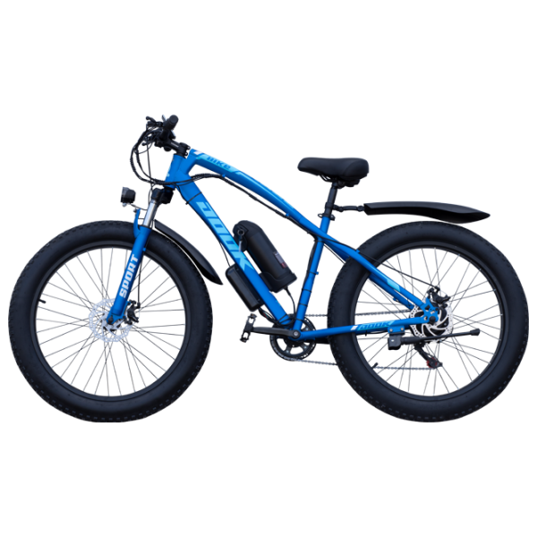 Bicicletă electrică Roadking Fat Tyre 26" Munte/ Blue photo 3 Bicicletă electrică Roadking Fat Tyre 26" Munte/ Blue photo 3