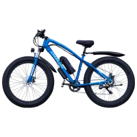 Bicicletă electrică Roadking Fat Tyre 26" Munte/ Blue photo 3