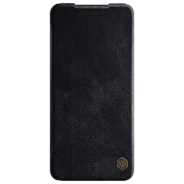 Чехол для смартфона Xiaomi Poco X3 Nillkin/ Flip Cover/ Кожа/ Черный photo 2