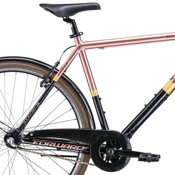 Bicicletă Forward Rockford 28" 21" Aluminiu/ Black Pink photo 3
