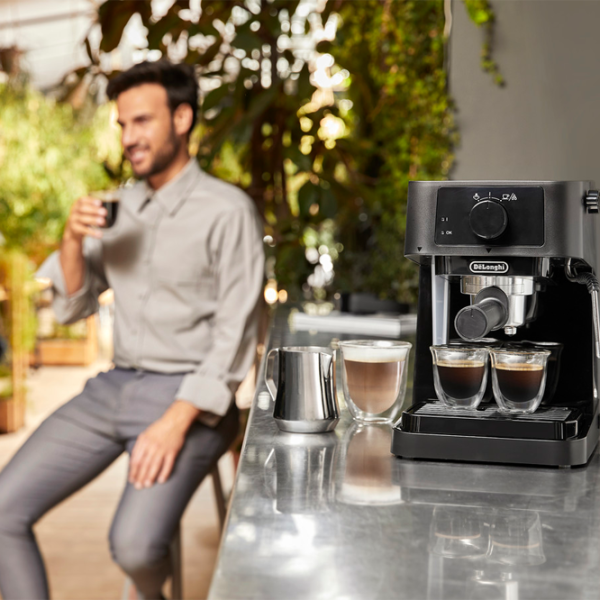 Cafetieră Delonghi EC 230.BK Manual (cu cupă)/ 1 l/ Black photo 5