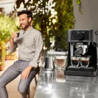 Кофеварка Delonghi EC 230.BK Рожковая/ 1 л/ Черный photo 5