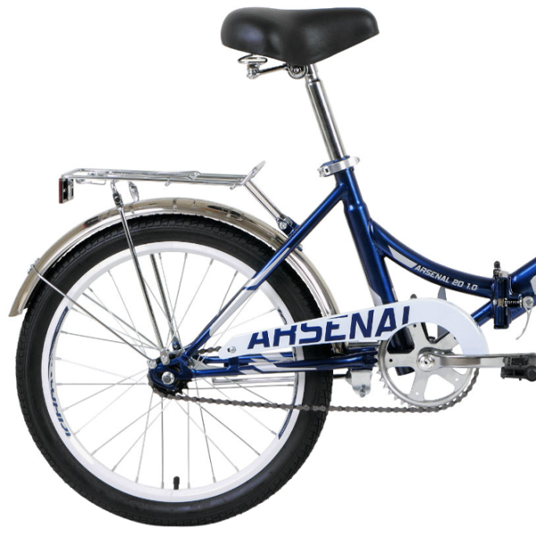 Велосипед Forward Arsenal 20" 14" Сталь/ Синий Серый photo 4 Велосипед Forward Arsenal 20" 14" Сталь/ Синий Серый photo 4