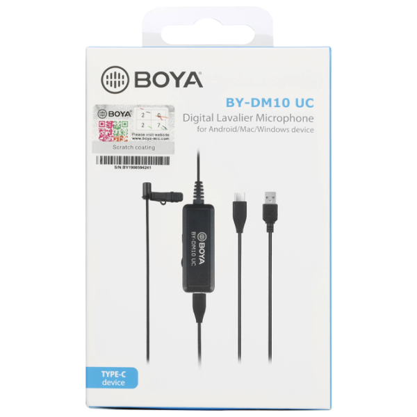 Микрофон Boya BY-DM10 UC Черный photo 4