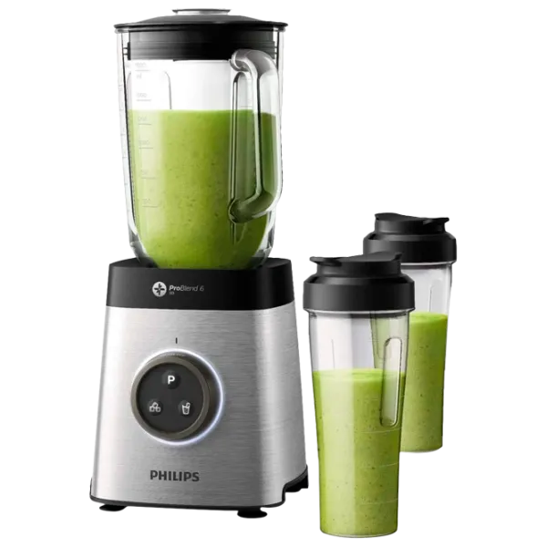 Blender staționar Philips HR3655/00 1400 W / Silver photo 2