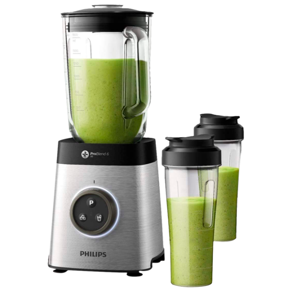 Blender staționar Philips HR3655/00 1400 W / Silver photo 2