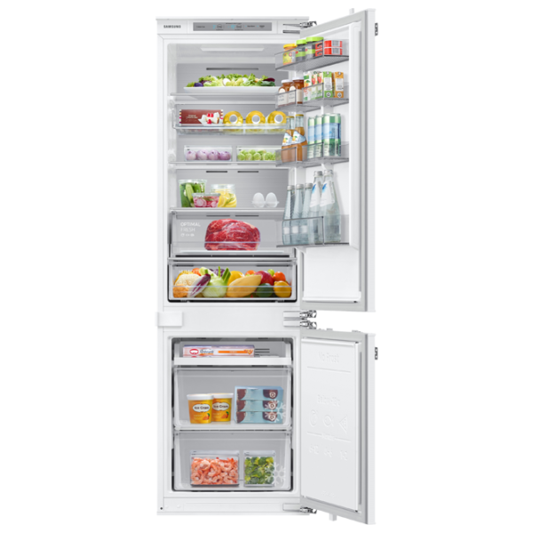 Frigider încorporabil Samsung BRB267154WW/UA cu congelator jos 261 l / 177.5 cm / White photo 4