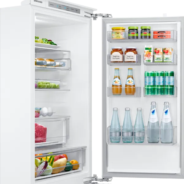Frigider încorporabil Samsung BRB267154WW/UA cu congelator jos 261 l / 177.5 cm / White photo 5