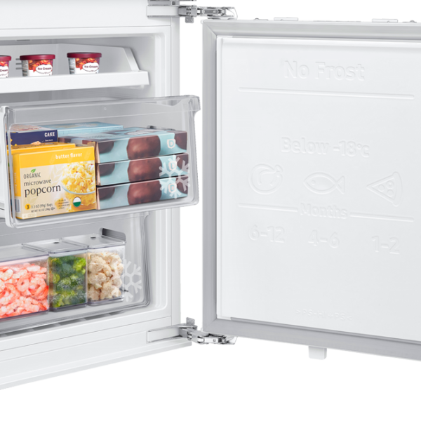 Frigider încorporabil Samsung BRB267154WW/UA cu congelator jos 261 l / 177.5 cm / White photo 6