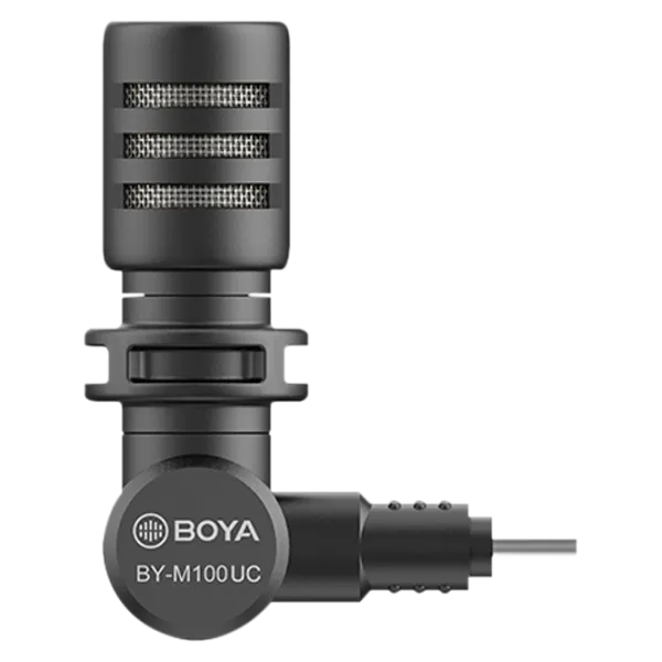 Microfon Boya BY-M100UC Black photo 3