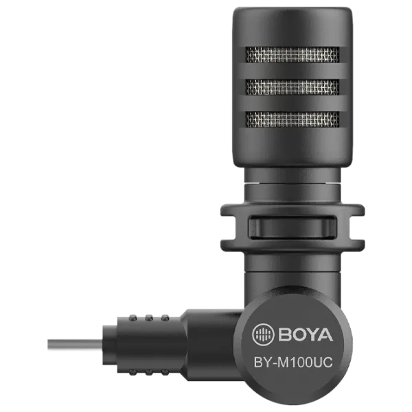 Microfon Boya BY-M100UC Black photo 4