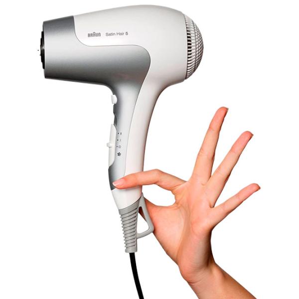 Uscător de păr Braun HD 580 2500 W / White photo 2