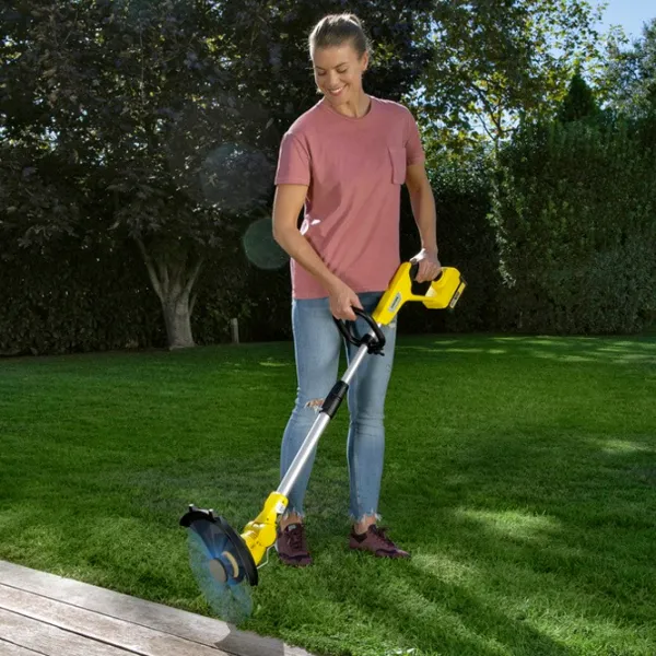 Триммер для травы KARCHER LTR 18-30 Battery (Без аккумулятора в комплекте) аккумуляторный/ Желтый photo 6