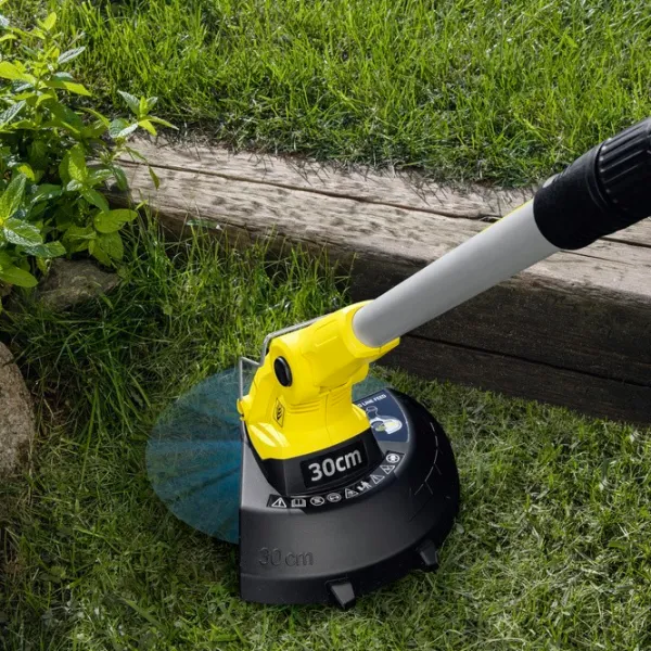 Триммер для травы KARCHER LTR 18-30 Battery (Без аккумулятора в комплекте) аккумуляторный/ Желтый photo 7