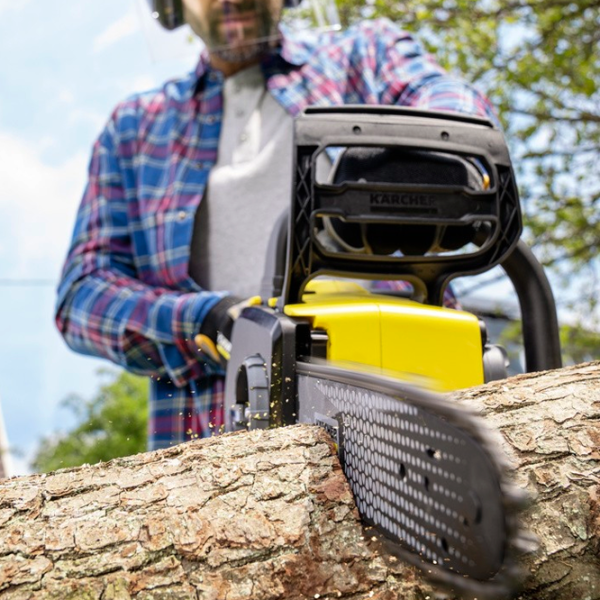Цепная пила KARCHER CNS 18-30 Battery аккумуляторный/ Желтый photo 5