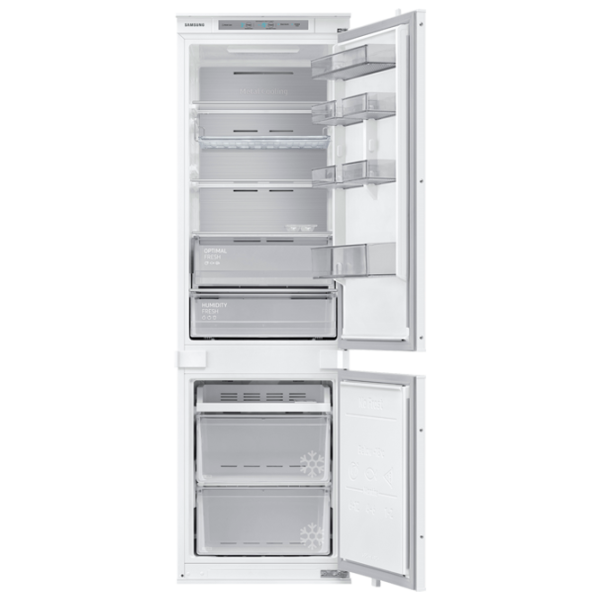 Frigider încorporabil Samsung BRB267054WW/UA cu congelator jos 277 l / 177.5 cm / White photo 4