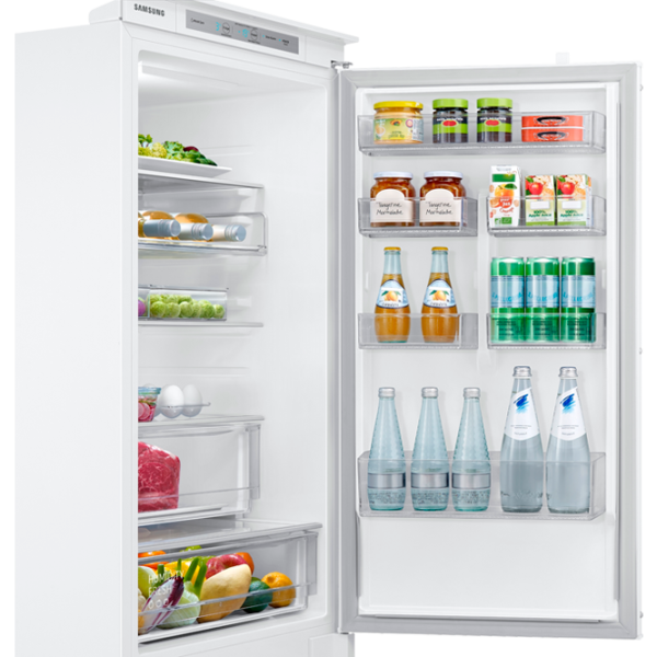 Frigider încorporabil Samsung BRB267054WW/UA cu congelator jos 277 l / 177.5 cm / White photo 6