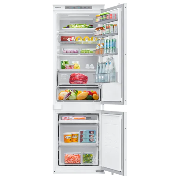 Frigider încorporabil Samsung BRB307054WW/UA cu congelator jos 294 l / 193.5 cm / White photo 5