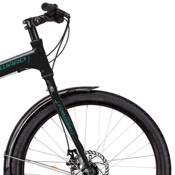 Bicicletă Forward Tracer 26" 19" Aluminiu/ Black Blue photo 4