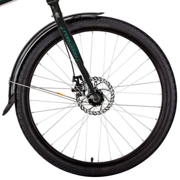 Bicicletă Forward Tracer 26" 19" Aluminiu/ Black Blue photo 5