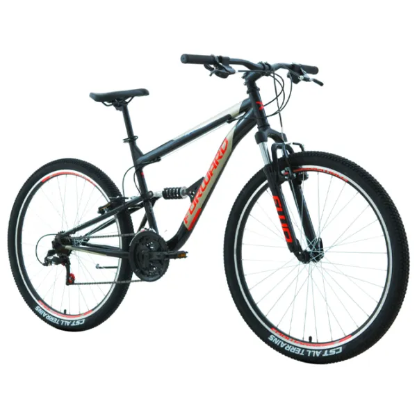 Bicicletă Forward Raptor 27.5" 16" Oțel/ Black Red photo 2 Bicicletă Forward Raptor 27.5" 16" Oțel/ Black Red photo 2