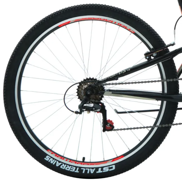 Bicicletă Forward Raptor 27.5" 16" Oțel/ Black Red photo 3 Bicicletă Forward Raptor 27.5" 16" Oțel/ Black Red photo 3
