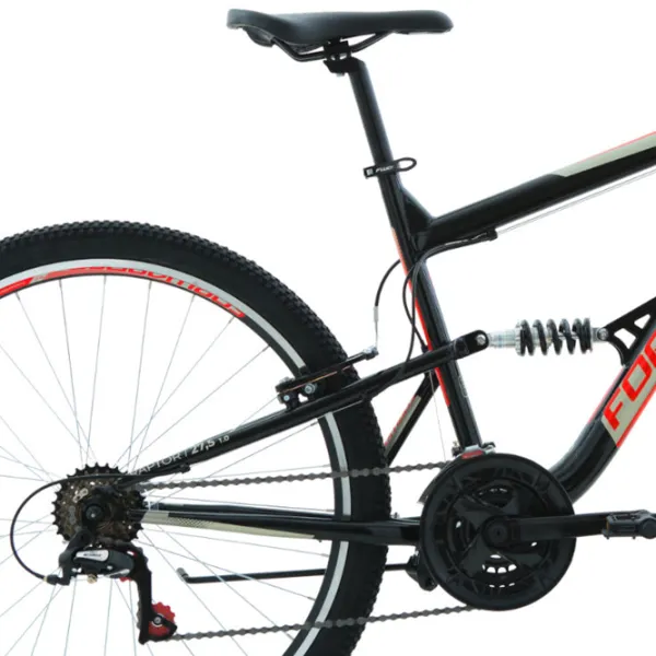 Bicicletă Forward Raptor 27.5" 16" Oțel/ Black Red photo 4 Bicicletă Forward Raptor 27.5" 16" Oțel/ Black Red photo 4