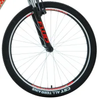 Велосипед Forward Raptor 27.5" 16" Сталь/ Черный Красный photo 5