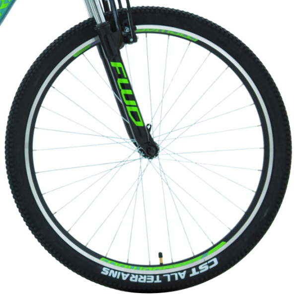 Bicicletă Forward Raptor 27.5" 18" Oțel/ Black Turquoise photo 4