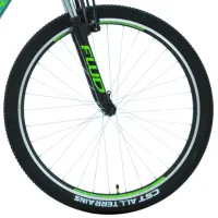 Велосипед Forward Raptor 27.5" 18" Сталь/ Черный Бирюзовый photo 4