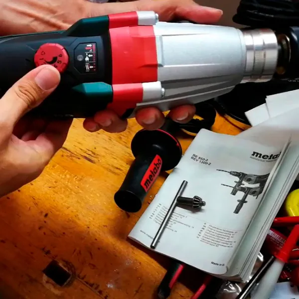 Mașină de găurit Metabo BEV 1300-2 (600574000) 1300 W / 3100 rot/min photo 8