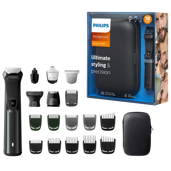 Trimmer facial Philips MG7785/ 20 Black photo 2