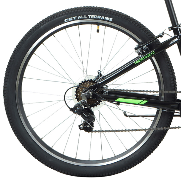 Bicicletă Forward Toronto 26" 13" Aluminiu/ Black Green photo 2