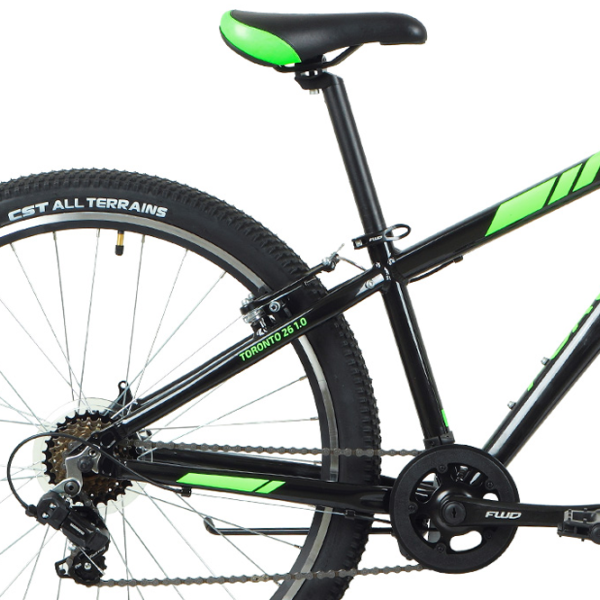 Bicicletă Forward Toronto 26" 13" Aluminiu/ Black Green photo 3
