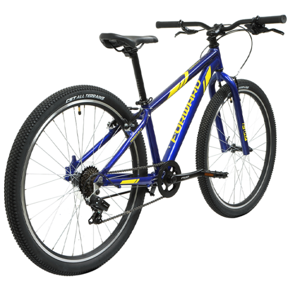 Bicicletă Forward Toronto 26" 13" Aluminiu/ Blue Yellow photo 3
