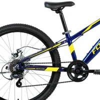 Велосипед Forward Rise 24" 11" Алюминий/ Синий Желтый photo 3