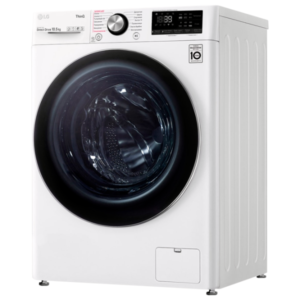 Mașină de spălat LG TW4V9RW9W 10.5 kg / 1400 rpm / White photo 3