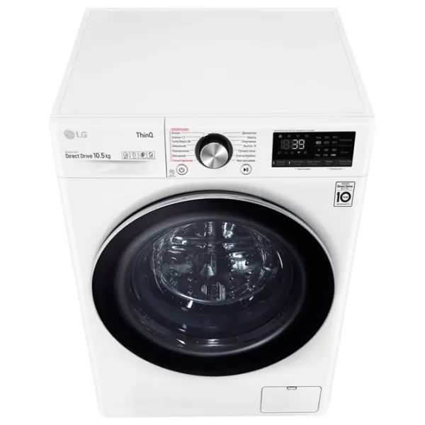 Mașină de spălat LG TW4V9RW9W 10.5 kg / 1400 rpm / White photo 6
