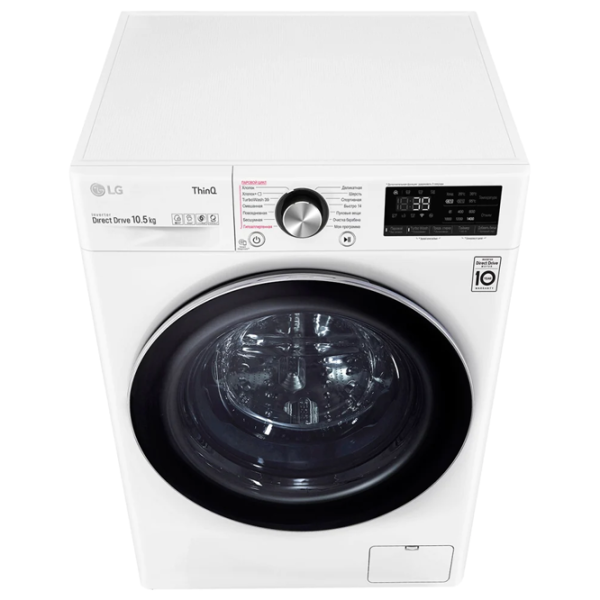 Mașină de spălat LG TW4V9RW9W 10.5 kg / 1400 rpm / White photo 6