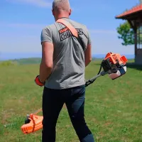 Motocoasă Villager BC 755 SE pe benzină/ Orange photo 5