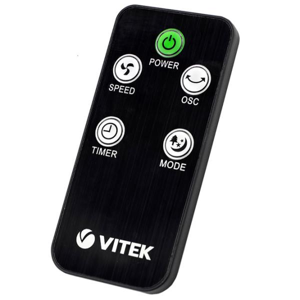 Вентилятор Vitek VT-1943 45 Вт / Башня / Черный photo 5 Вентилятор Vitek VT-1943 45 Вт / Башня / Черный photo 5