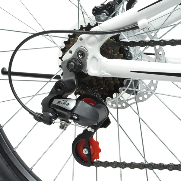 Bicicletă Forward Rise 24" 11" Aluminiu/ White Black photo 3 Bicicletă Forward Rise 24" 11" Aluminiu/ White Black photo 3