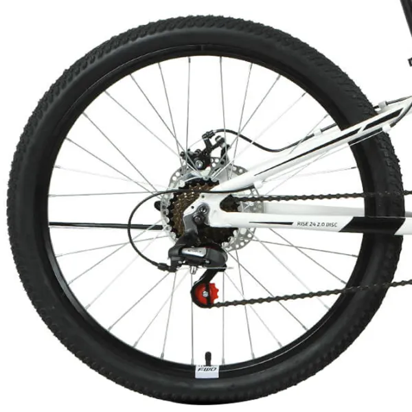 Bicicletă Forward Rise 24" 11" Aluminiu/ White Black photo 4 Bicicletă Forward Rise 24" 11" Aluminiu/ White Black photo 4