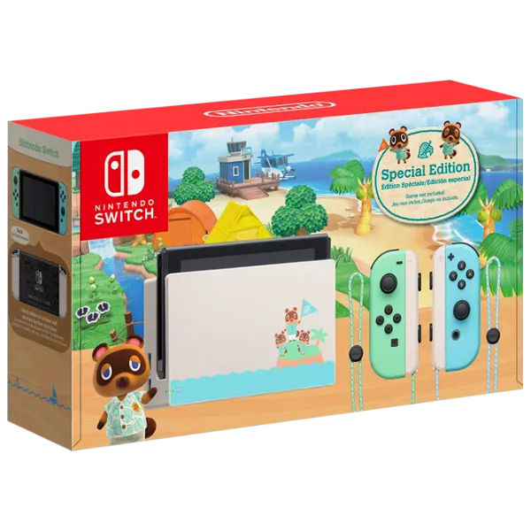 Nintendo Switch V2 Animal Crossing: New Horizons Edition Multicolor photo 6